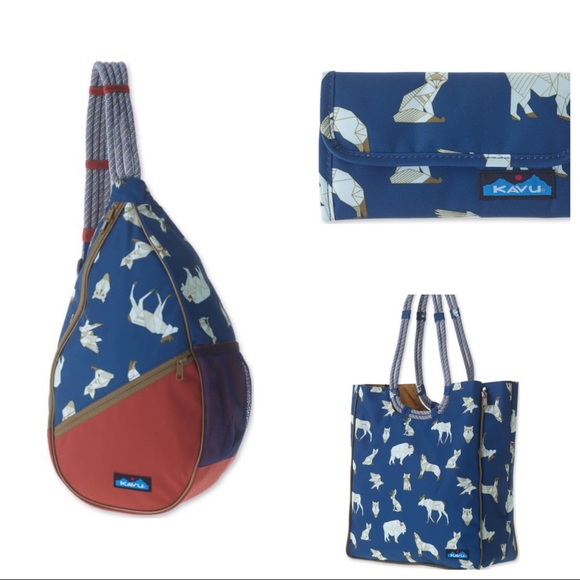 ISO!!!! Kavu Navy Range wallet, and tote - Picture 1 of 1